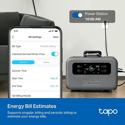 TP-Link  Smart Plug Wi-Fi Mini, Energy Monitoring, Compatible - Image 3