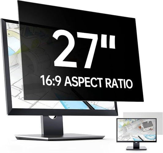 Privacy Screen Filter for 27 inch Widescreen Monitors-Privacy Screen for by EYESAPAJOU