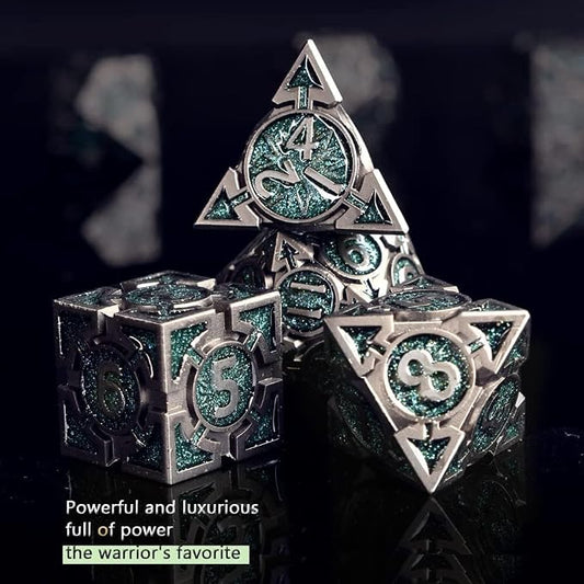 RULE DICE DND Metal Dice Set, D&D Dungeons and Dragons Dice, D and D Dice Set - Image 2
