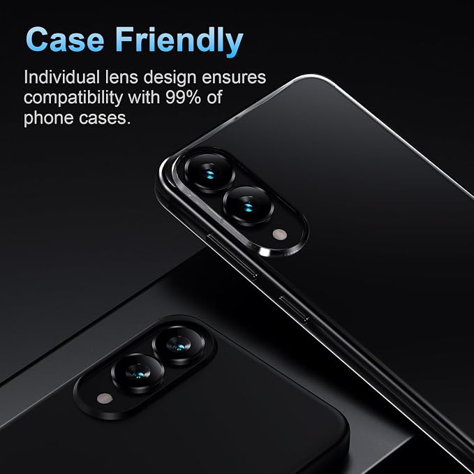 Korecase for Samsung Galaxy S25 Edge Camera Lens Protector, 9H Tempered Glass - Image 6