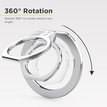 PureGear Magnetic Phone Grip Ring Stand, Magnetic Phone Ring Holder - Image 5