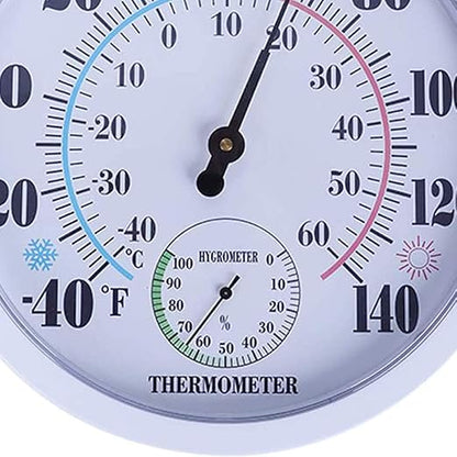 Indoor Outdoor Thermometer Hygrometer, Lirches Outdoor Thermometer Large Numbers - Image 2
