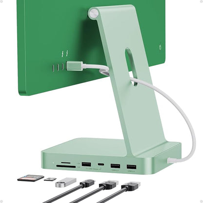 USB C HUB for iMac 24 inch 2021/2023/2024, USB Hub Adapter iMac Accessories for by PULWTOP