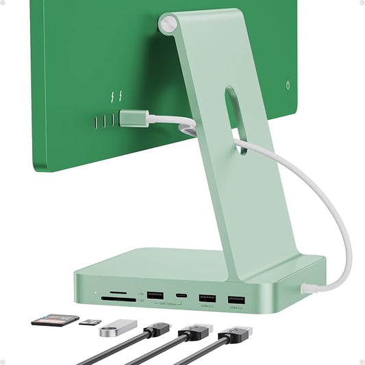 USB C HUB for iMac 24 inch 2021/2023/2024, USB Hub Adapter iMac Accessories for by PULWTOP