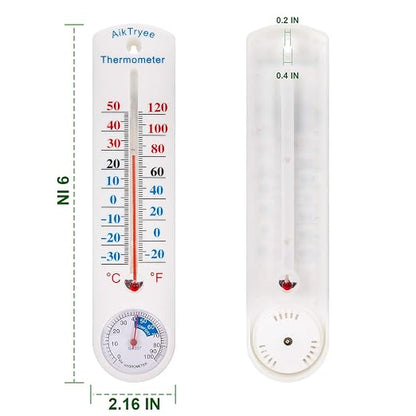 Outdoor Indoor Hygrometer Thermometer, Humidity Monitor, Temperature Humidity - Image 8