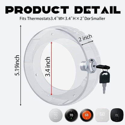 Round Thermostat Lock Case - Image 2