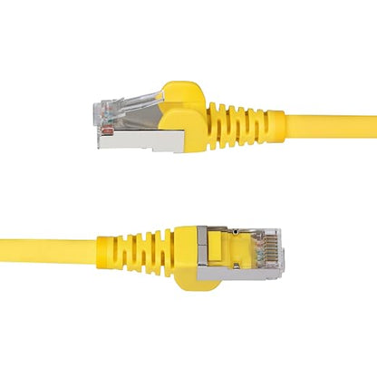 StarTech.com 6in Yellow CAT6a Ethernet Cable, Snagless RJ45, 100W PoE++ - Image 3