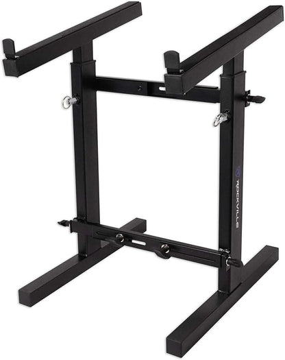 Rockville RXS20 Portable Mixer Stand 300 lbs Capacity, Adjustable Height 24-36in - Image 4
