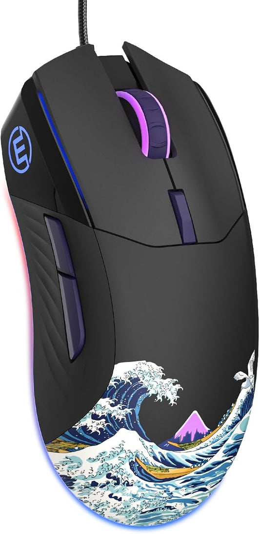COSTOM Womier G705 USB Wired Gaming Mouse by Womier-c
