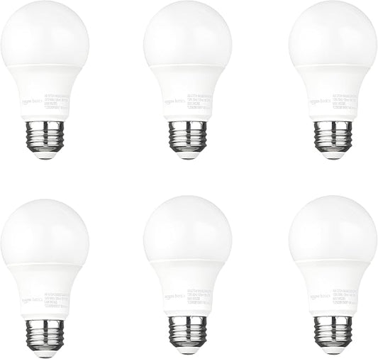 Amazon Basics A19 Dusk to Dawn Sensor LED Outdoor Light Bulb, 60W Equivalent by AmazonBasics