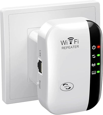 WiFi Extender, WiFi Signal Booster Up to 5000sq.ft and 50+ Devices, Internet by Jancane