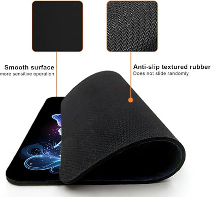 Mouse Pad, Cute Glitter Butterfly Mouse Pads - Image 3