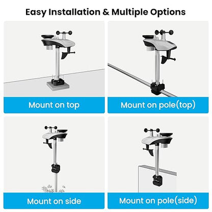 Sainlogic 12-in-1 Weather Stations Wireless Indoor Outdoor, Weather Station - Image 3