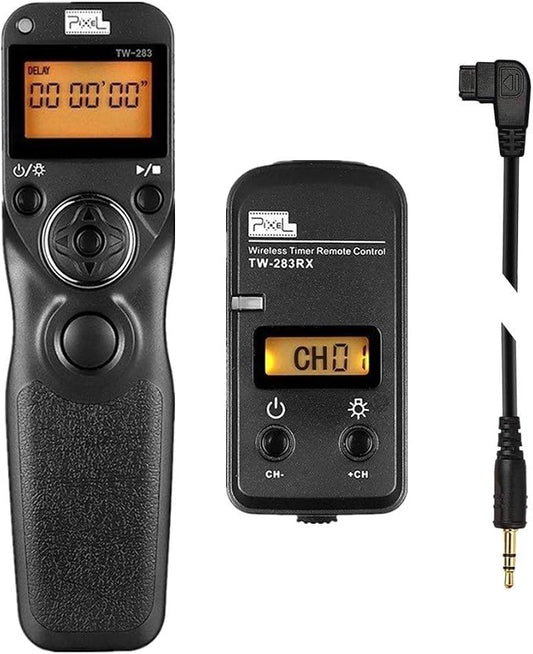 Pixel TW283-S1 Wireless Remote Trigger Timer Intervalometer Compatible by Pixel