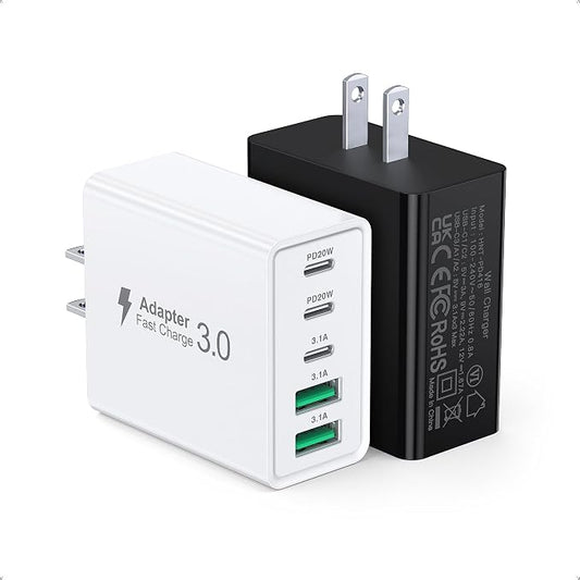 50W USB C Charger Block by Qwinjwin