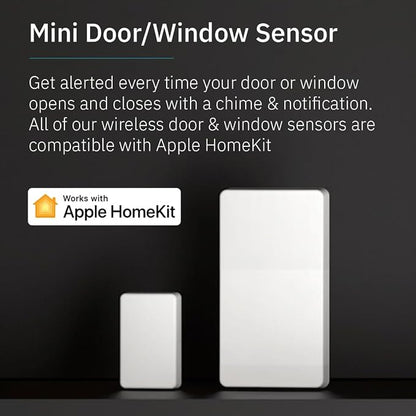 Abode Mini Door/Window Sensor | Be Alerted to Doors & Windows Opening and - Image 4