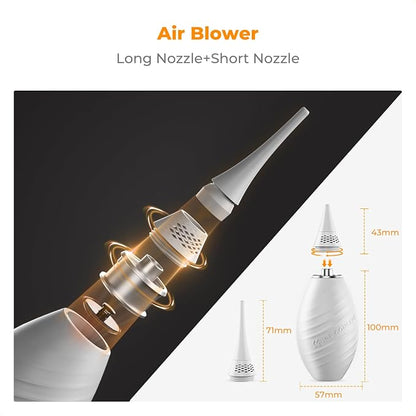 K&F CONCEPT Air Blower, with Long Nozzle/Short Nozzle Switch Design, Single Air - Image 3