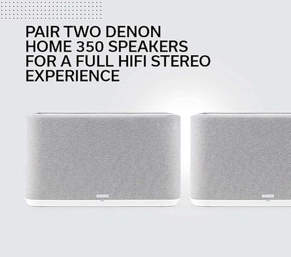 Denon Home 350 Wireless Smart Speaker – Powerful Stereo Sound, Wi-Fi & Bluetooth - Image 9