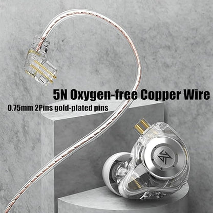 keephifi KZ EDX Pro in Ear Monitors KZ IEM Earphones - Image 6