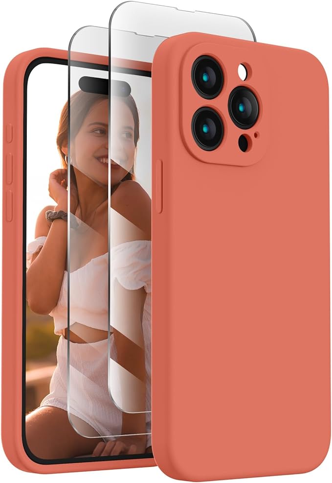 FireNova Designed for iPhone 15 Pro Case, Silicone Upgraded Phone Case with by FireNova