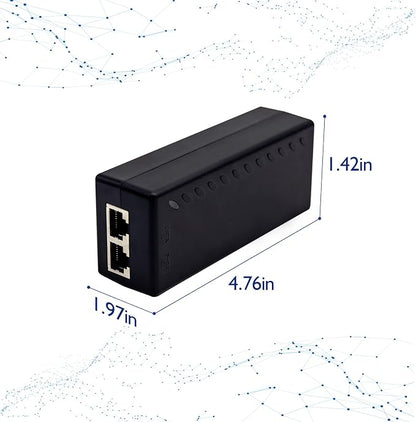 Gigabit PoE+ Injector Adapter - 30W 48V Power Over Ethernet Plus - - Image 7