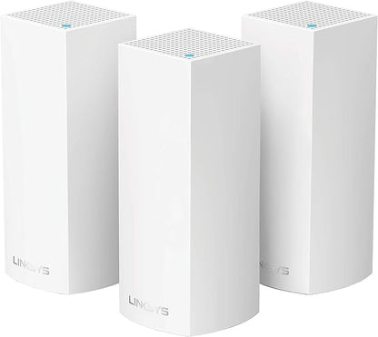 Linksys WHW0301 Velop Intelligent Mesh WiFi Router System: AC2200 Tri-Band by Amazon+Renewed