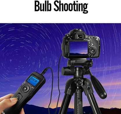 PHOTOOLEX Intervalometer Digital Camera Remote Shutter Release Controller LCD - Image 5
