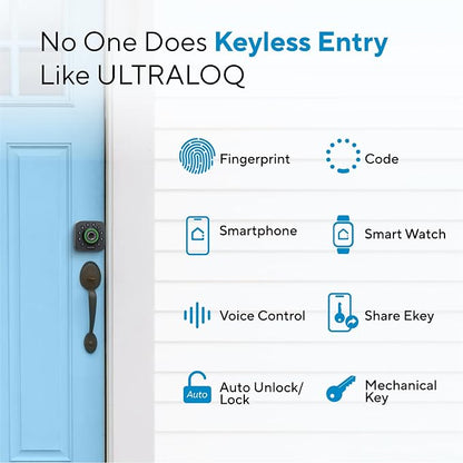ULTRALOQ U-Bolt Pro WiFi Smart Lock - Image 2