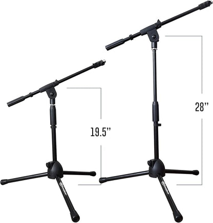 AxcessAbles Low-Profile Microphone Tripod Stand - Image 2