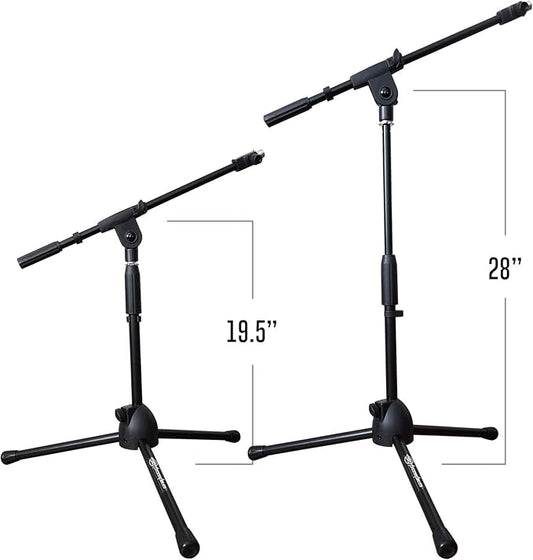 AxcessAbles Low-Profile Microphone Tripod Stand - Image 2