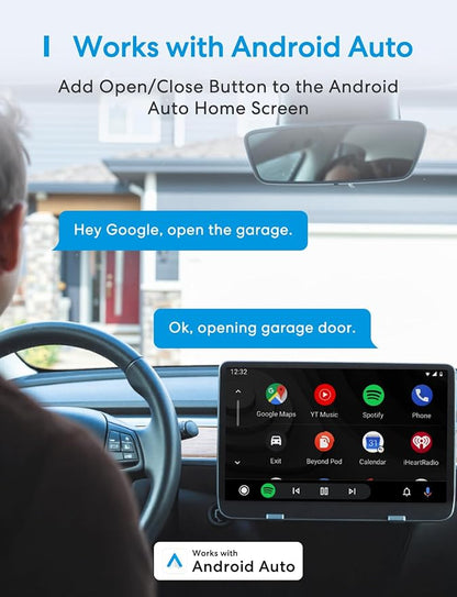 meross Smart Garage Door Opener Remote, APP Control, Compatible - Image 5
