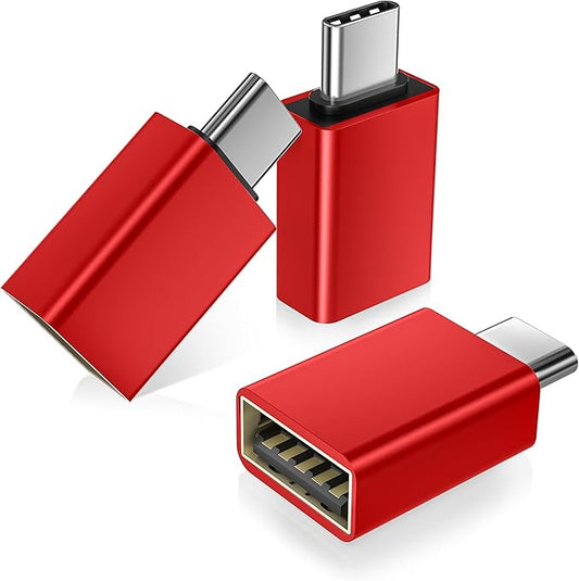 Basesailor USB C to USB Adapter 3Pack, Type C Thunderbolt 4 Converter, USBC by Basesailor