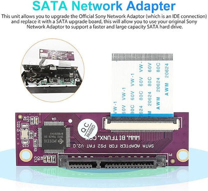 SATA 2.5 Upgrade Adapter for Sony PlayStation 2 IDE Hard Drive Network Adaptors - Image 2