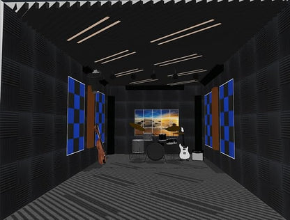 96 PACK Medium Sale Acoustic Foam Soundproof foam - Image 2