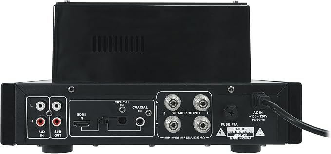 Rockville BluTube LED 70W Tube Amplifier Home Theater Stereo Receiver - Image 6