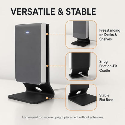 Wall Mount Stand for UniFi U7 Pro Access Point – Desk Shelf Holder - Image 3
