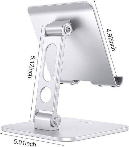 OMOTON Upgraded Adjustable Tablet Stand Holder, Heavy Duty Foldable Portable - Image 9