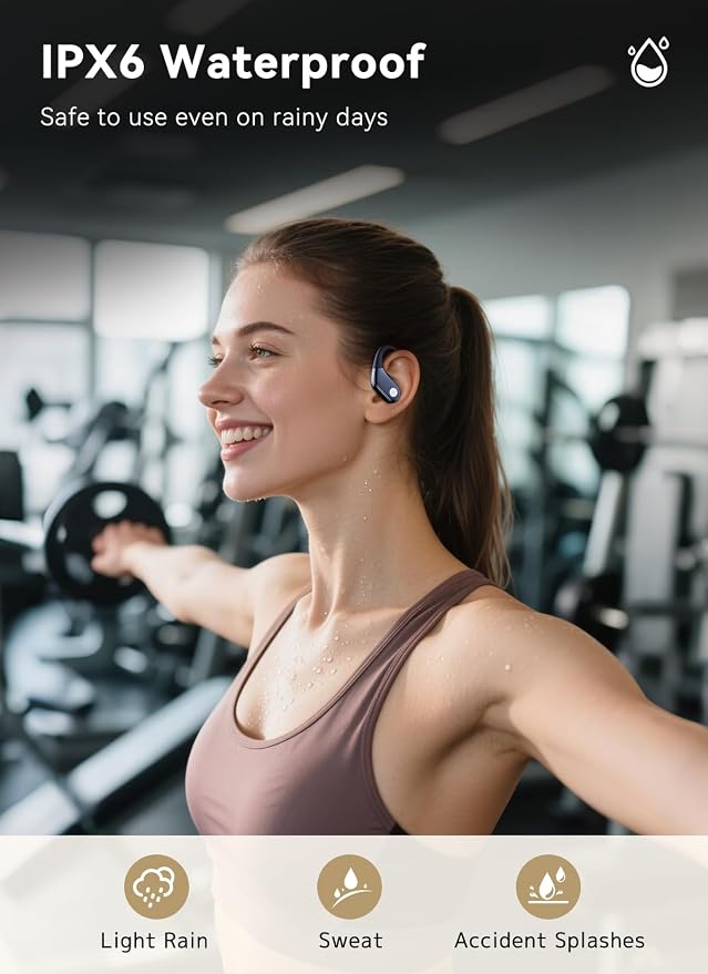 Wireless Earbuds, ANC Noise Cancelling Sport Ear Buds - Image 9