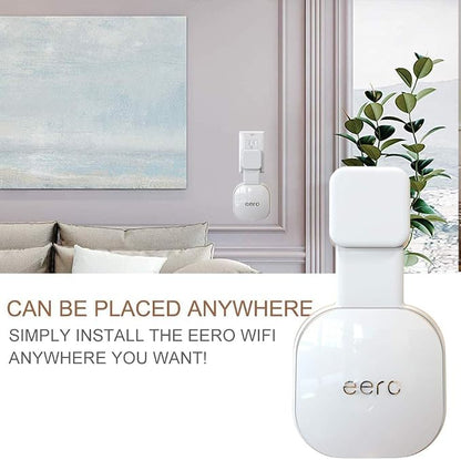 Tizomi Outlet Wall Mount for eero 6 & eero 6+ Mesh Wi-Fi System, No Messy Wires - Image 6