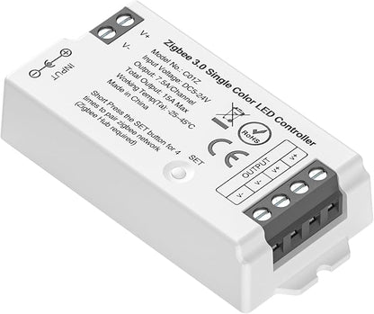 BTF-LIGHTING Tuya Zigbee 3.0 C01Z LED Controller Support Single Color 2 pin PWM by BTF-LIGHTING
