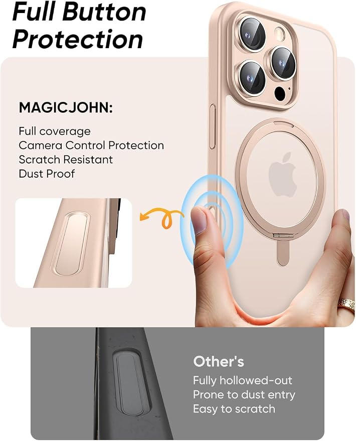 MAGIC JOHN 360° Rotatable Magnetic Invisible Stand - Image 6