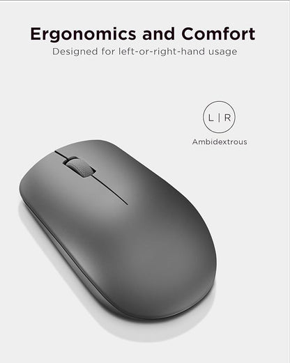 Lenovo 530 Full Size Wireless Computer Mouse - Image 4