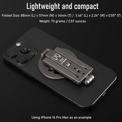 Magnetic Tripod for iPhone 12/13/14/15/16 & MagSafe Cases | Handy Phone Stand | - Image 8