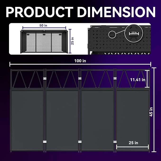 DJ Table Stand Portable booth Double Deck, Foldable DJ Stand Booth, Heavy-Duty - Image 5