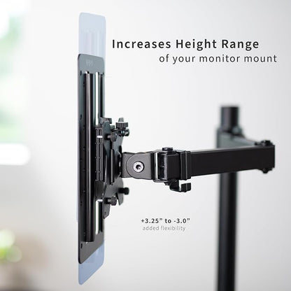 VIVO Height Adjustable VESA Adapter Stand - Image 9