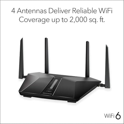 NETGEAR Nighthawk 5-Stream AX5 WiFi 6 Router AX4200 Wireless Speed | 2 - Image 6
