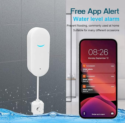 WiFi Water Sensor Leak Detector: Smart Water Leak Detector, TUYA Smart Water - Image 3