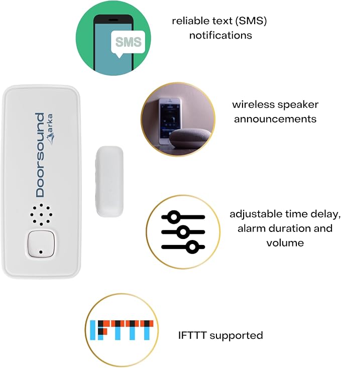 Doorsound WiFi Freezer & Refrigerator Door Alarm – Text & App Notifications - Image 9