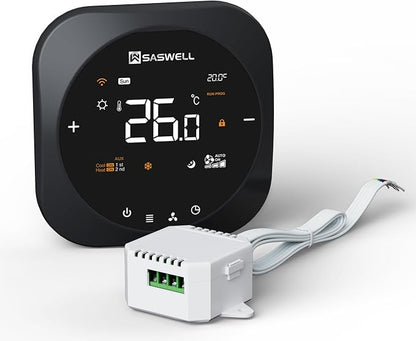 Smart WiFi Thermostat for Home, Programmable Thermostat by Saswell