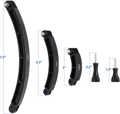HSU 3 in 1 Curved Extension Arm Kit, Extension Pivot Arm Adjustable Monopod - Image 2